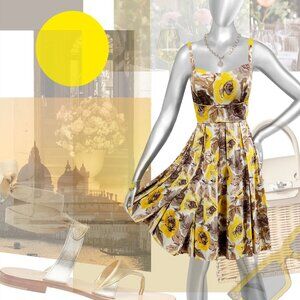 SUNDRESS Sunny Summer Roses